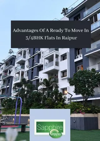 advantages of a ready to move in 3 4bhk flats