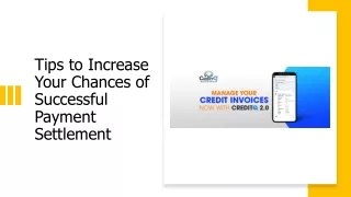 tips to increase your chances of successful payment settlement