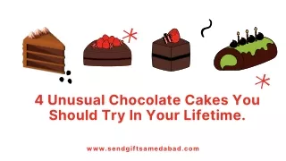 4 Unusual Chocolate Cakes You Should Try In Your Lifetime
