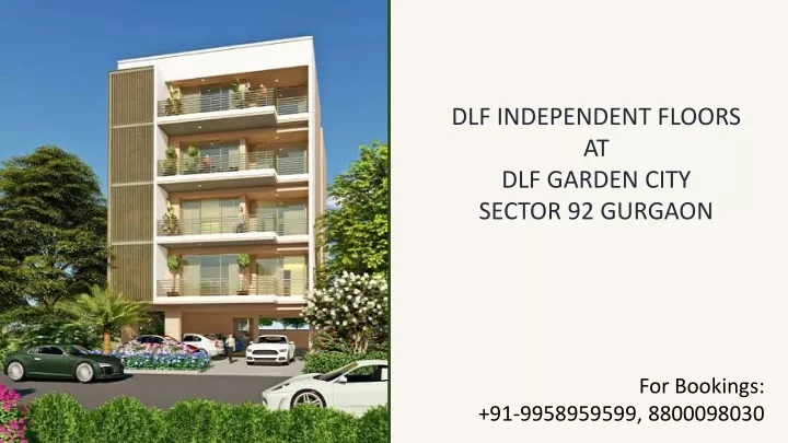 dlf independent floors at dlf garden city sector