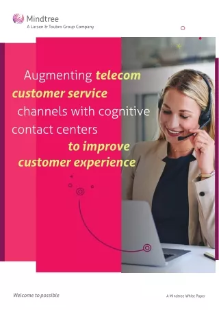 Augmenting Telecom Service to Improve Customer Experience | Mindtree