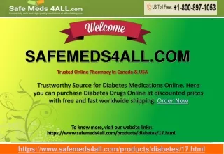 Buy Diabetes Medications Online