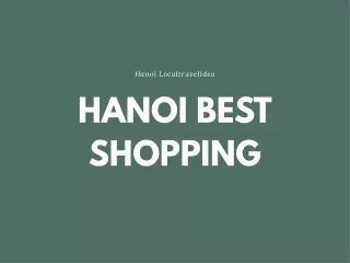 hanoi localtravelidea