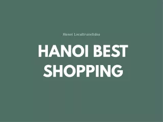 hanoi localtravelidea