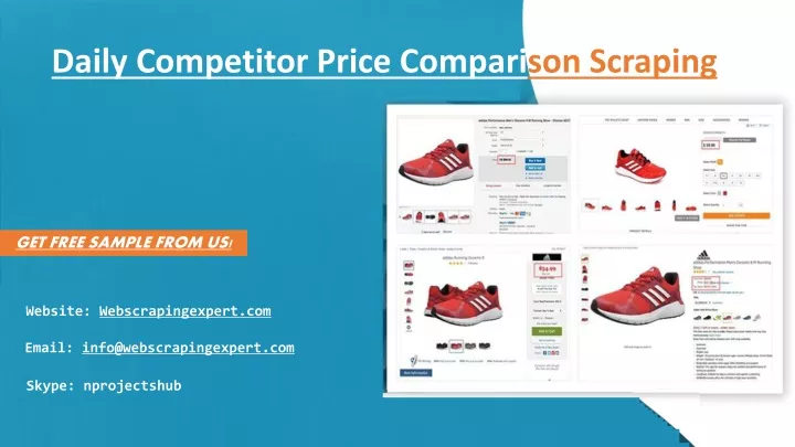 daily competitor price compari son scraping