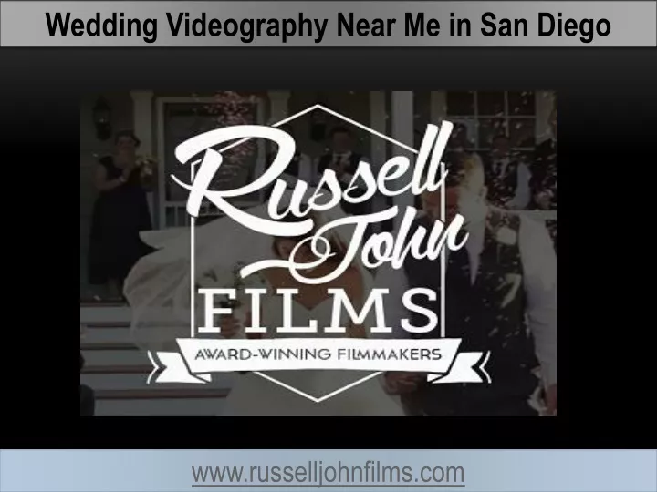 wedding videography near me in san diego