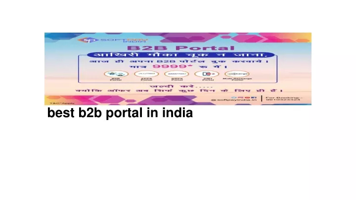 b est b2b portal in india