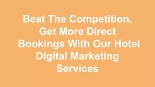 Why Is It Important To Have A Digital Marketing Strategy For Your Hotel?