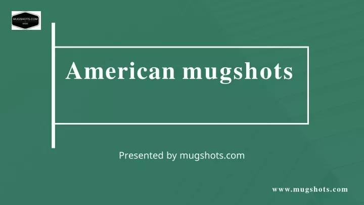 american mugshots