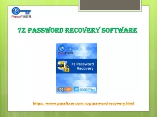 7z Password recovery software