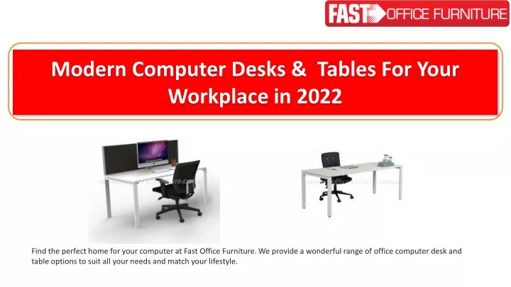 modern computer desks tables for your workplace in 2022