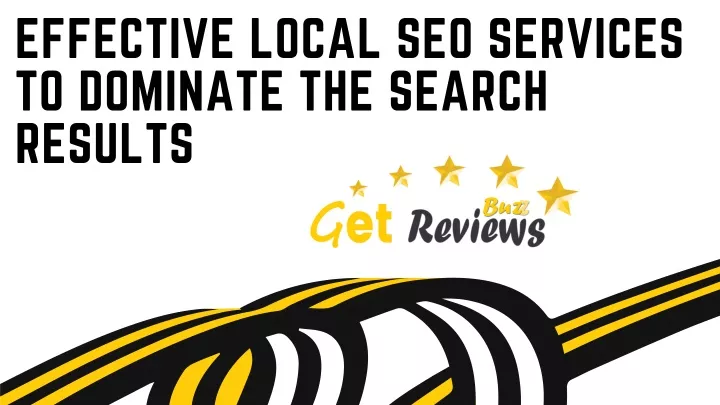 effective local seo services to dominate