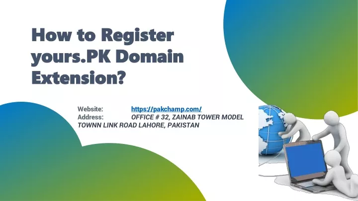 how to register yours pk domain extension