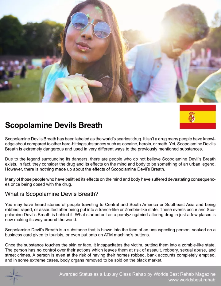 scopolamine devils breath