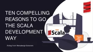 Ten Compelling Reasons to Go the Scala Development Way - Metadesign Solutions