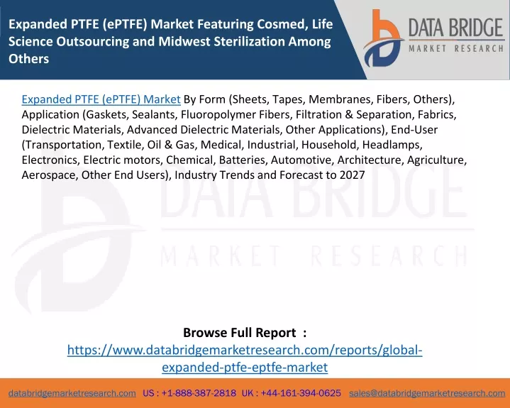 expanded ptfe eptfe market featuring cosmed life