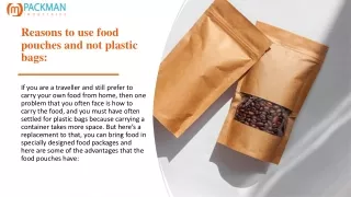 #1 Pouch Manufacturers of India - Packman