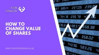 How to Change Value of Shares