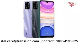 itel care@transsion com contact 1800 4190 525