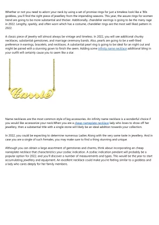 10 Startups That'll Change the name necklace silver Industry for the Better