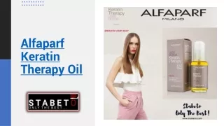Alfaparf Keratin Therapy Oil