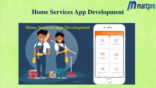 home services app development
