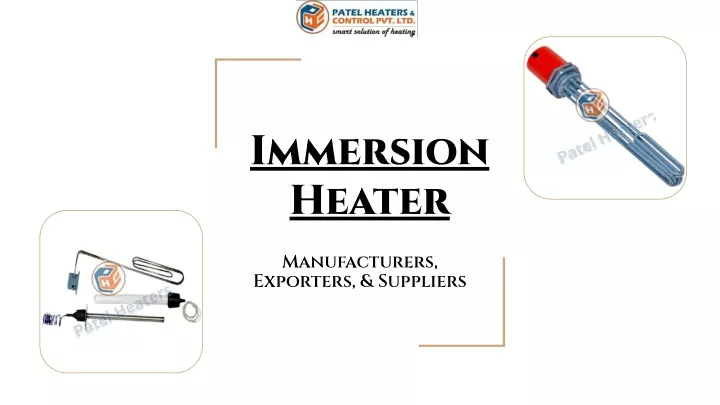 immersion heater