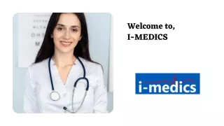 welcome to i medics