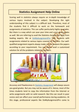 statistics assignment help online