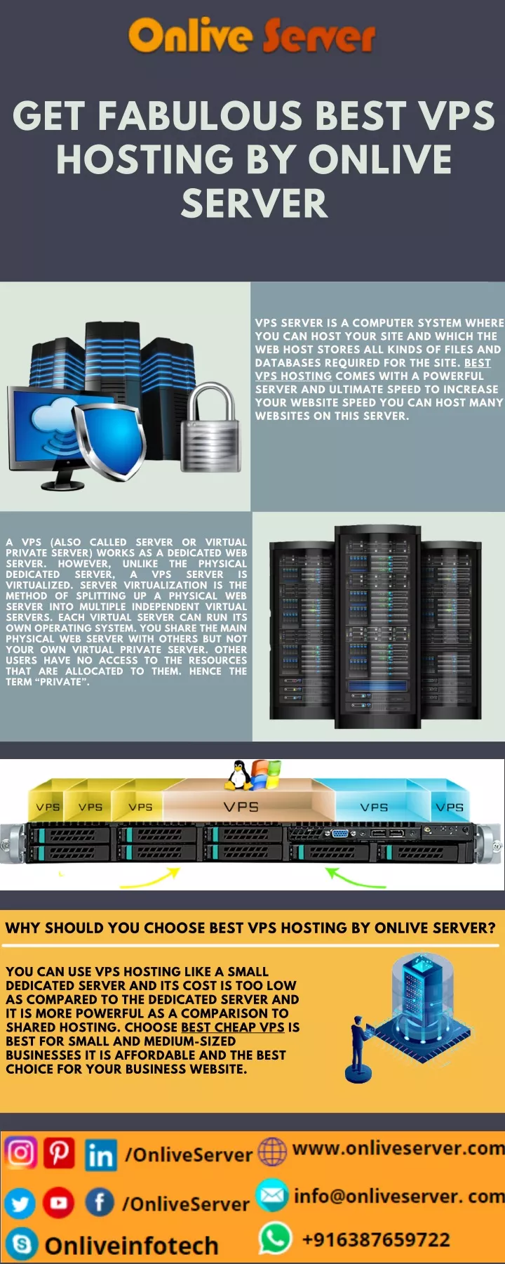 get fabulous best vps hosting by onlive server