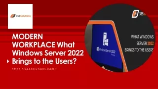 modern workplace what windows server 2022 brings to the users
