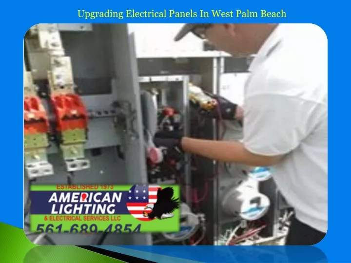 upgrading electrical panels in west palm beach