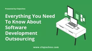 Everything You Need To Know About Software Development Outsourcing