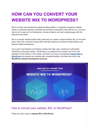 HOW CAN YOU CONVERT YOUR WEBSITE WIX TO WORDPRESS_ .docx