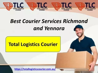 Best Courier Services Richmond and Yennora