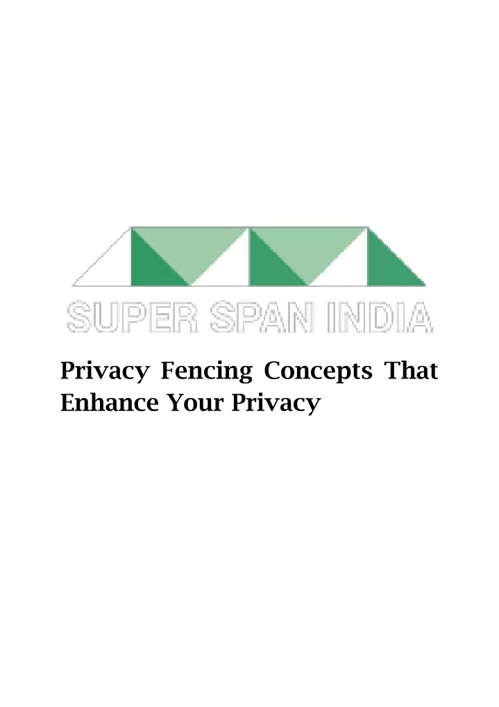 privacy fencing concepts that enhance your privacy