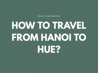 hanoi localtravelidea