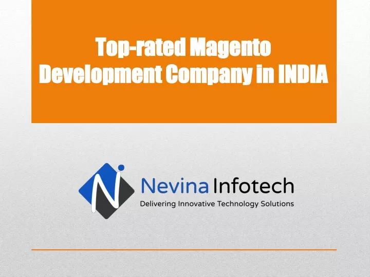 top rated magento development company in india