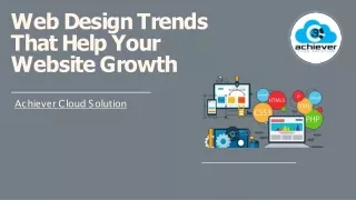 Web Design Trends That Help Your Website Growth