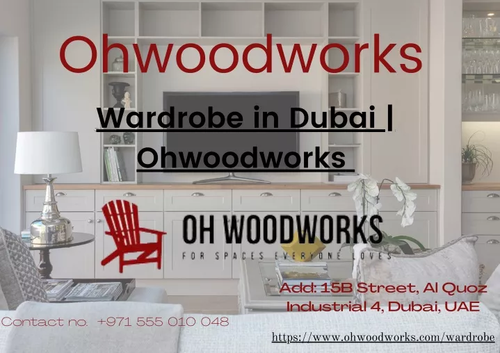ohwoodworks wardrobe in dubai ohwoodworks