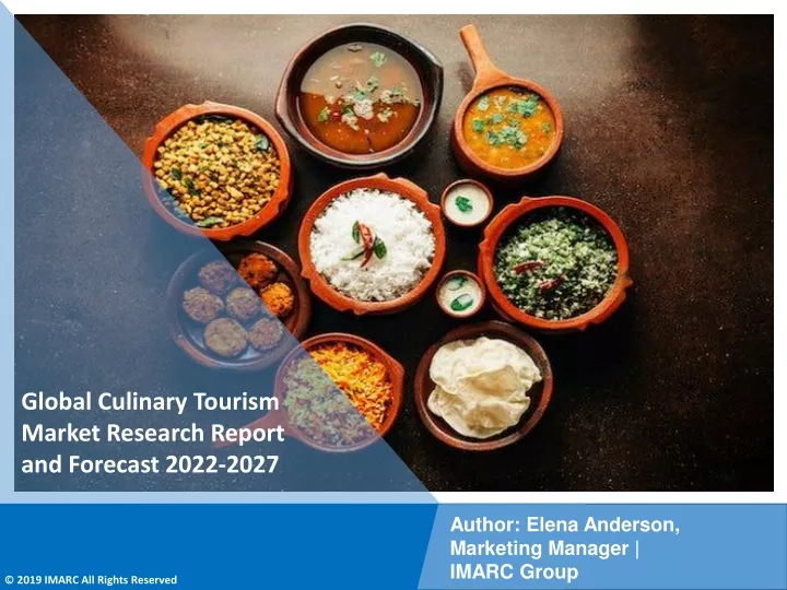 global culinary tourism market research report