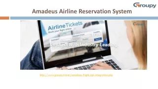 amadeus airline reservation system