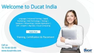 welcome to ducat india