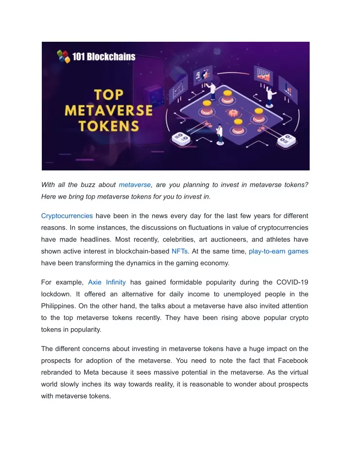 with all the buzz about metaverse