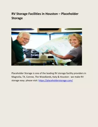 rv storage facilities in houston placeholder