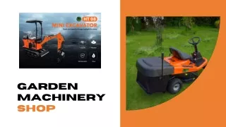 garden machinery shop