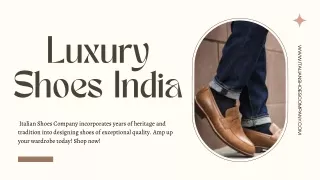 Buy Luxury Shoes India