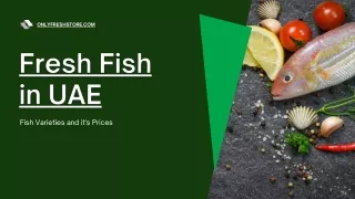 Fresh Fish in UAE