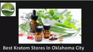 Best Kratom Stores In Oklahoma City
