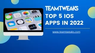 top 5 ios apps in 2022